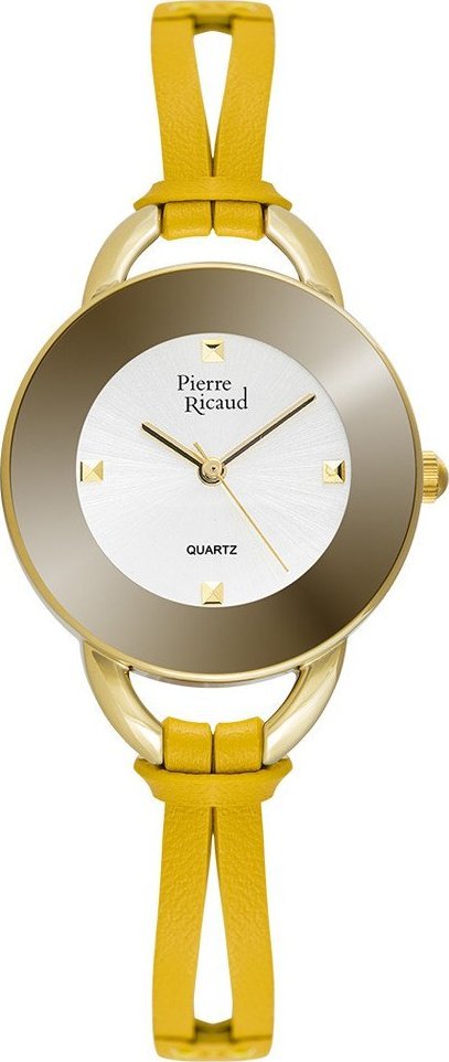 Zegarek Pierre Ricaud Zegarek damski Pierre Ricaud P22020.1Y41Q żółty