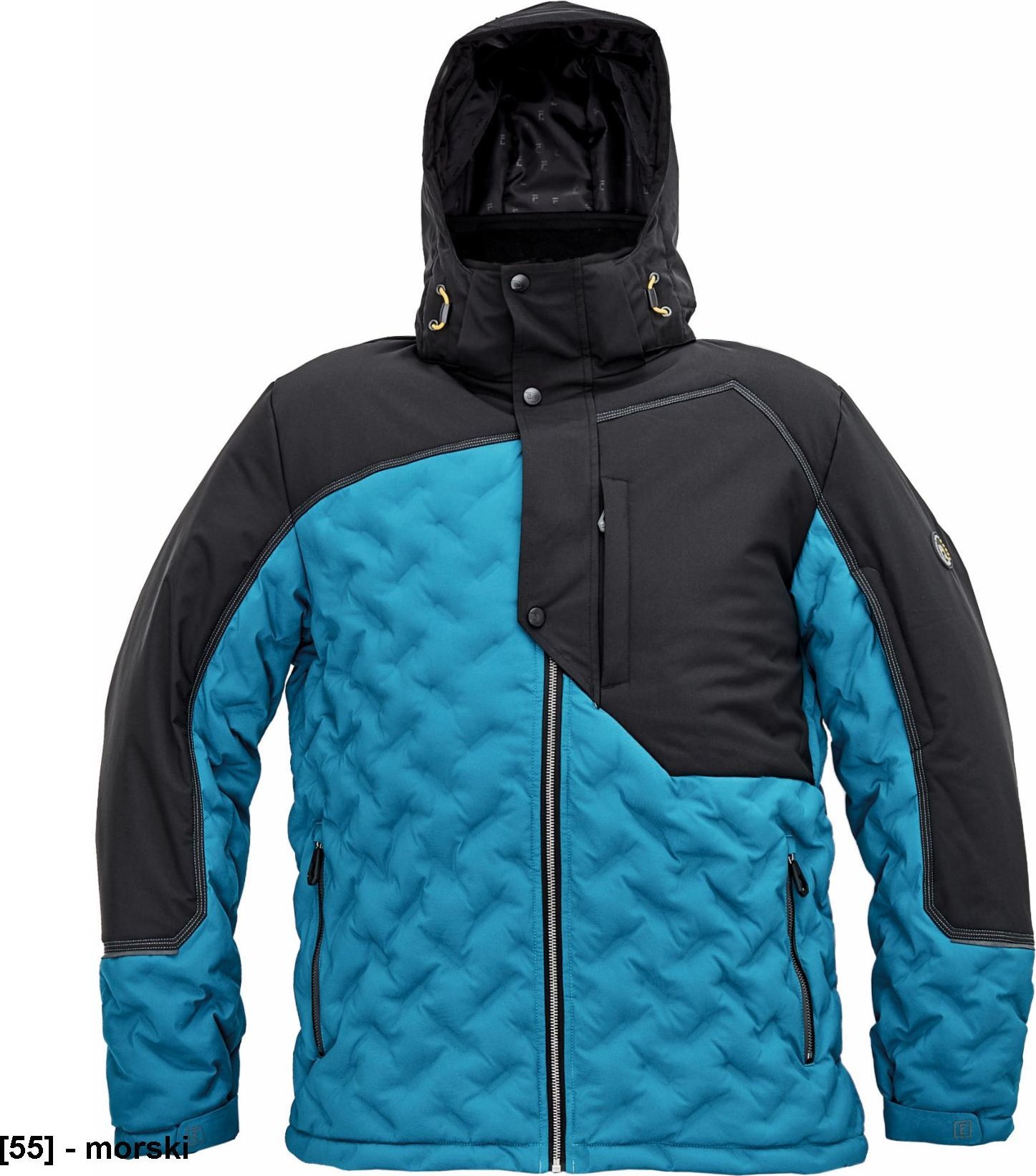 CERVA NEURUM - kurtka zimowa parka - morski S