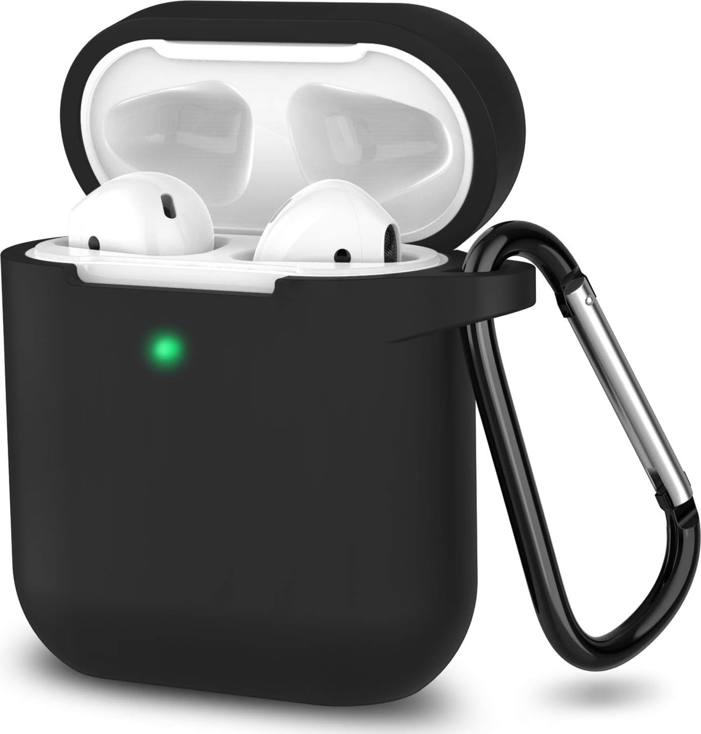 Vanfone Vanfone Etui silikonowe do Apple AirPods 1/2, czarne (VANAX53001)