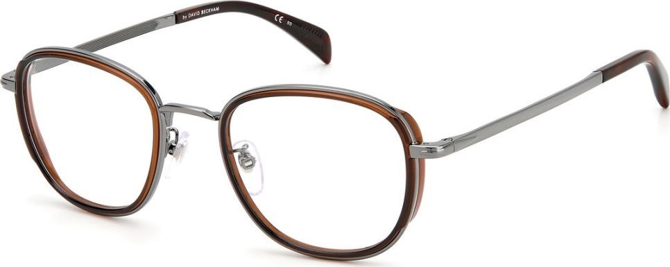David Beckham Ramki do okularów Męskie David Beckham DB-7075-G-CVW 51 mm
