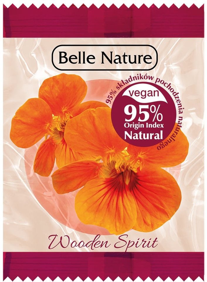BELLE NATURE Pastylka musująca do kąpieli - Wooden Spirit 24 g