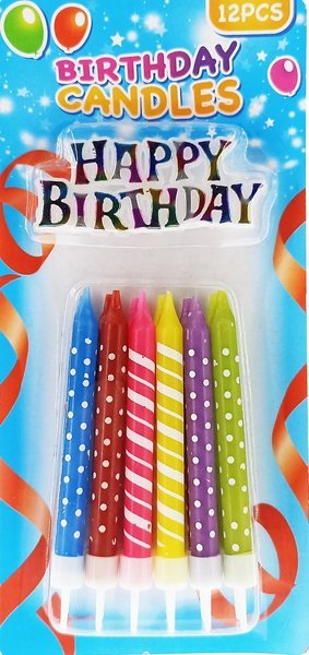 Act Świeczki urodzinowe na tort 12szt