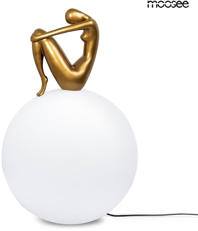 MOOSEE lampa podłogowa UOMO 35 złota