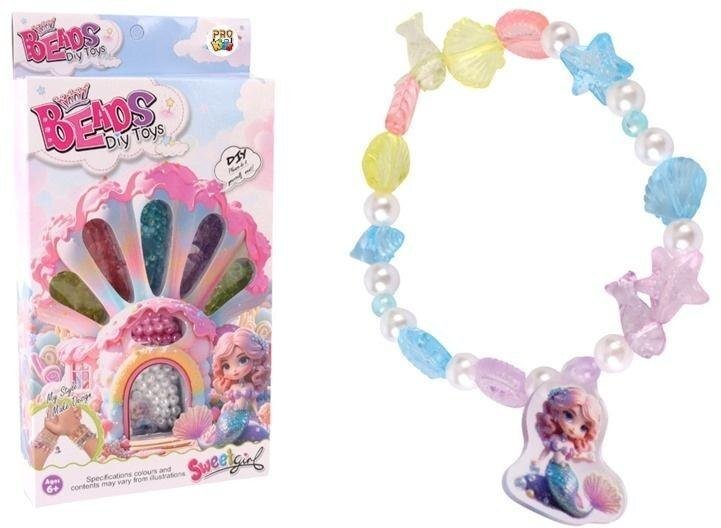 Akademia mody bransoletki kolorowe domek syrenki