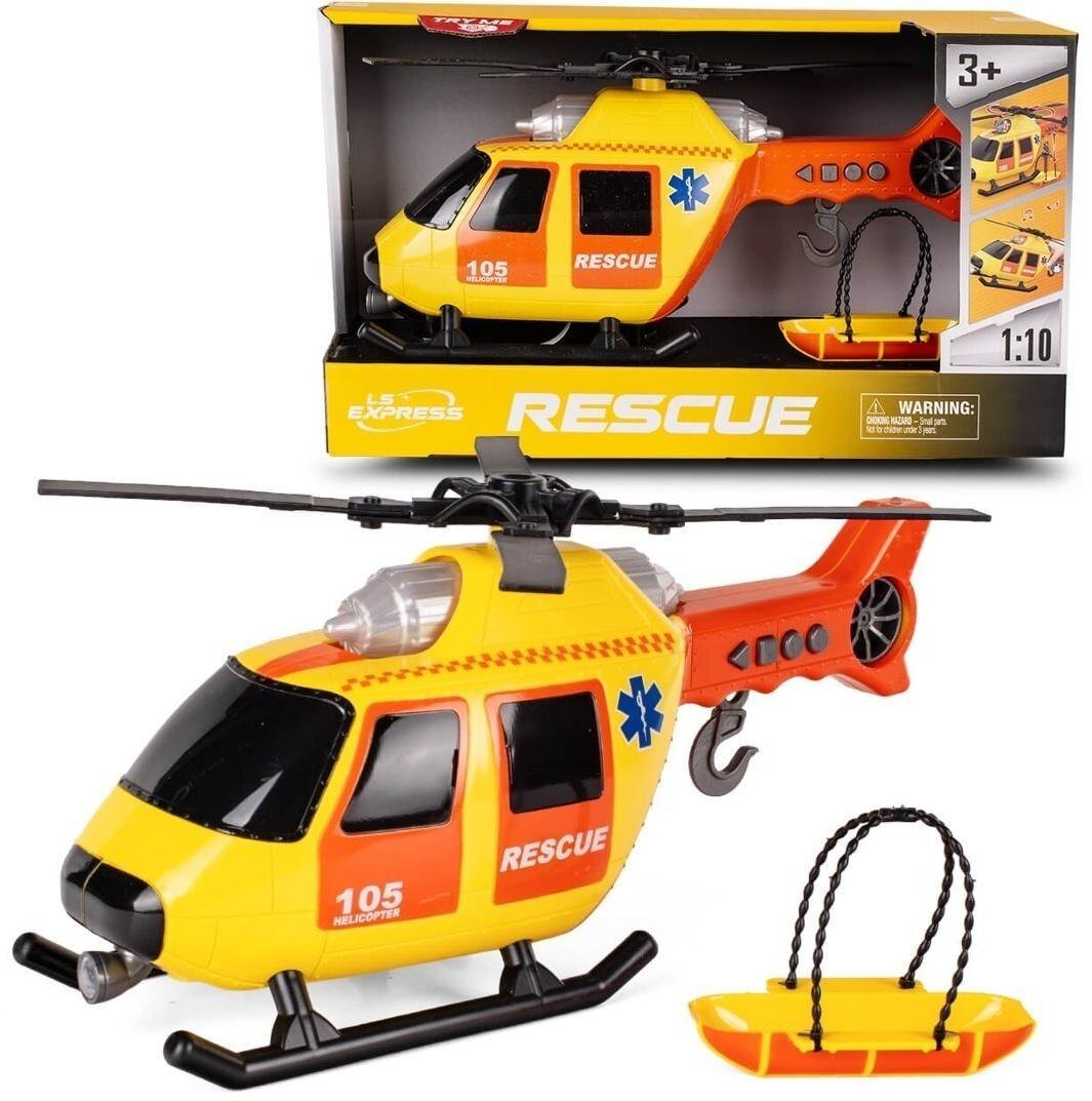 Helikopter ratunkowy 37cm ze światłem i dźwiękiem