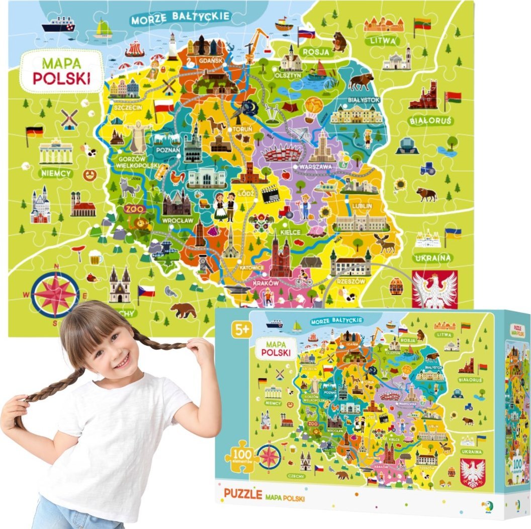 Dodo Puzzle Mapa Polski