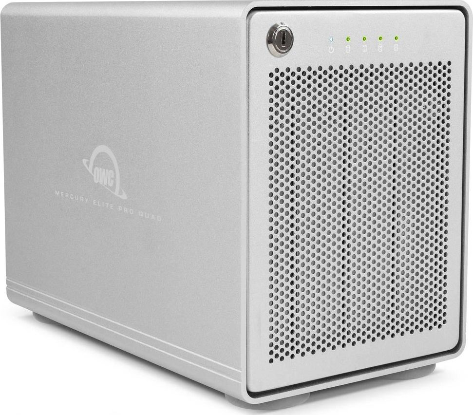 Macierz dyskowa OWC Mercury Elite Pro Quad Tower (OWCMEQCTJB000)