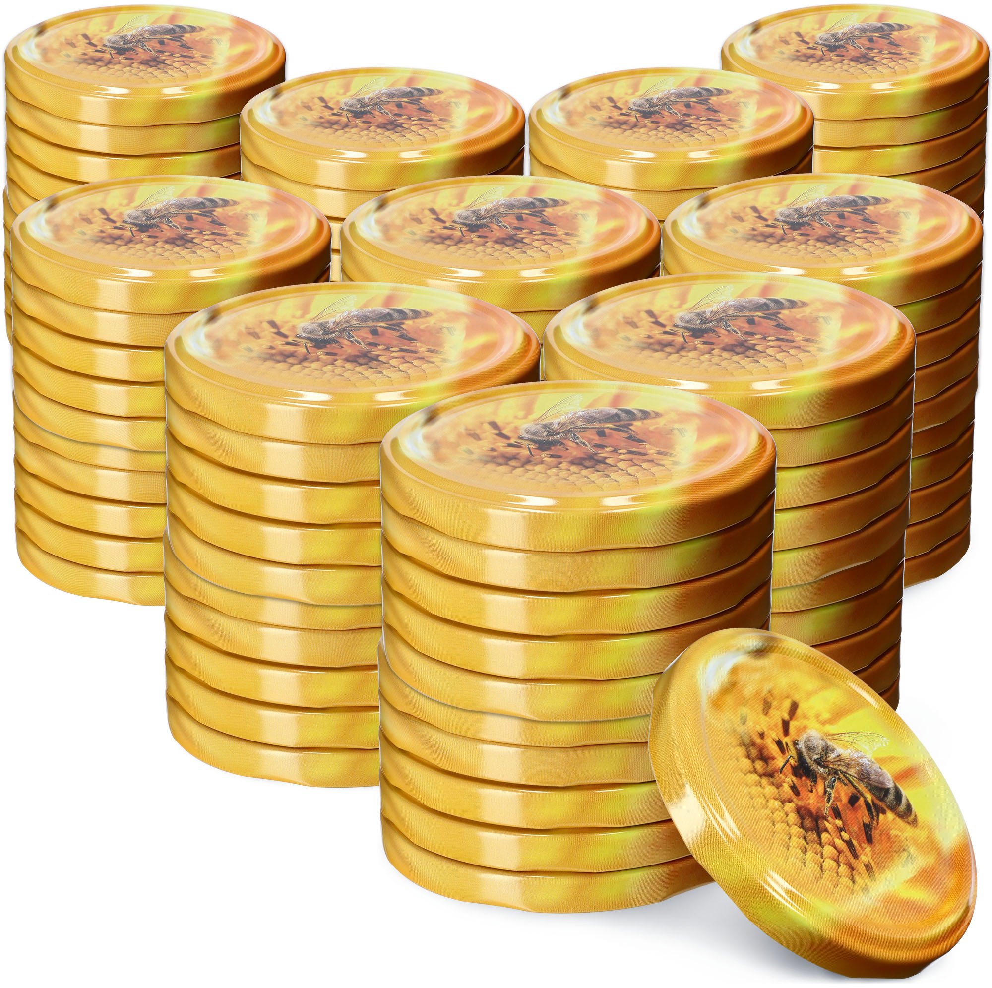 KADAX 100x Zakrętki Do Słoików Fi 82 Nakrętki Na Słoiki Wieczka Przetwory