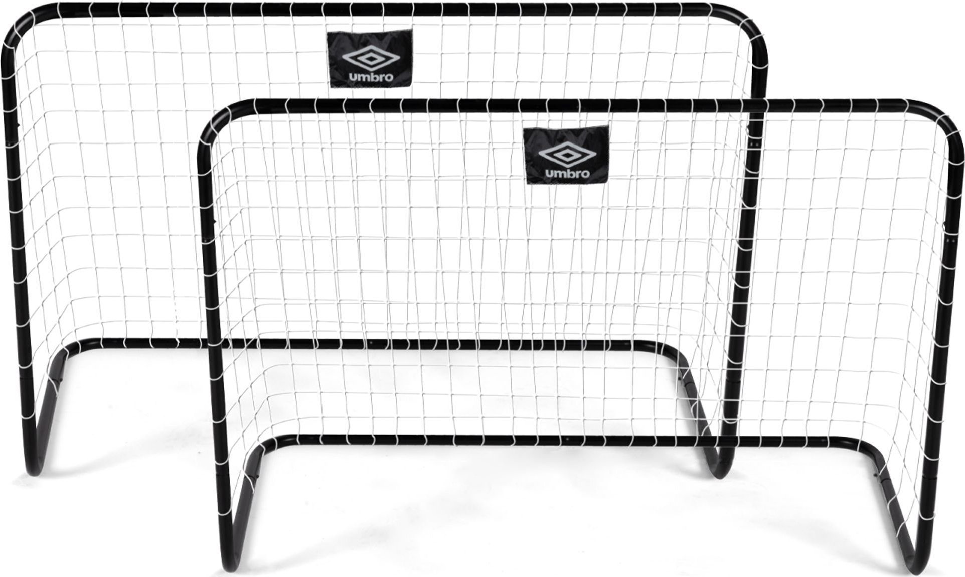 Umbro Zestaw 2 bramek do piłki nożnej z siatką 78x56x45cm UMBRO
