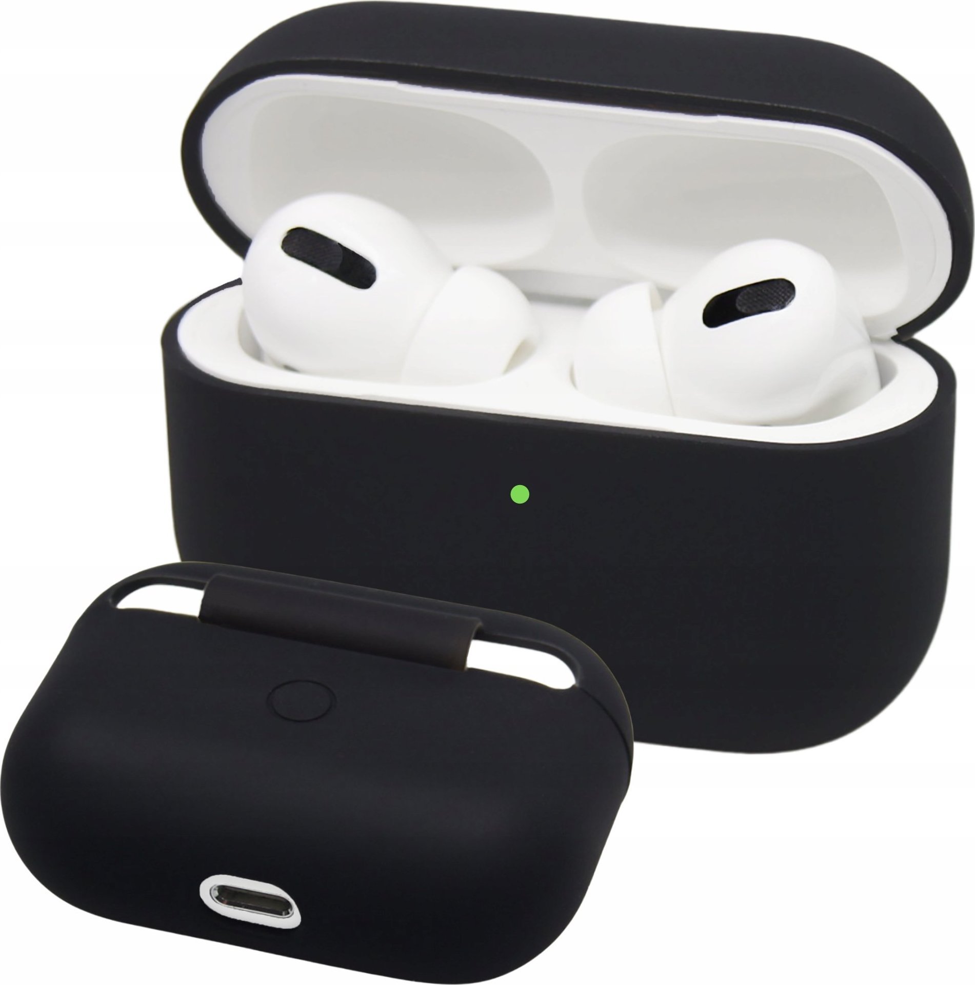 4TechGoods AIRPODS PRO ETUI SILIKONOWE CASE CZARNY