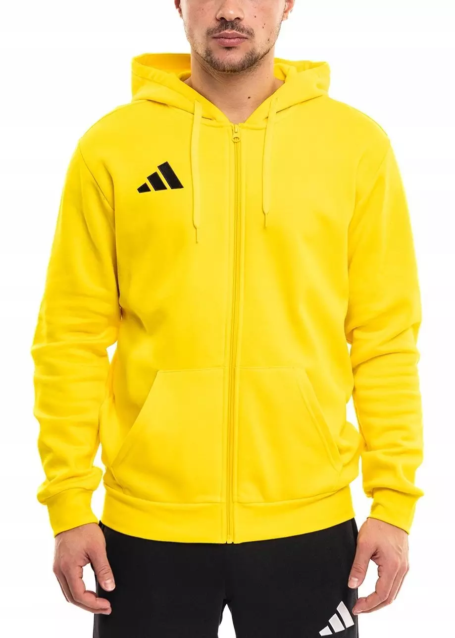 Bluza męska adidas Entrada 26 Full Zip Hoody żółta KF8964 2XL