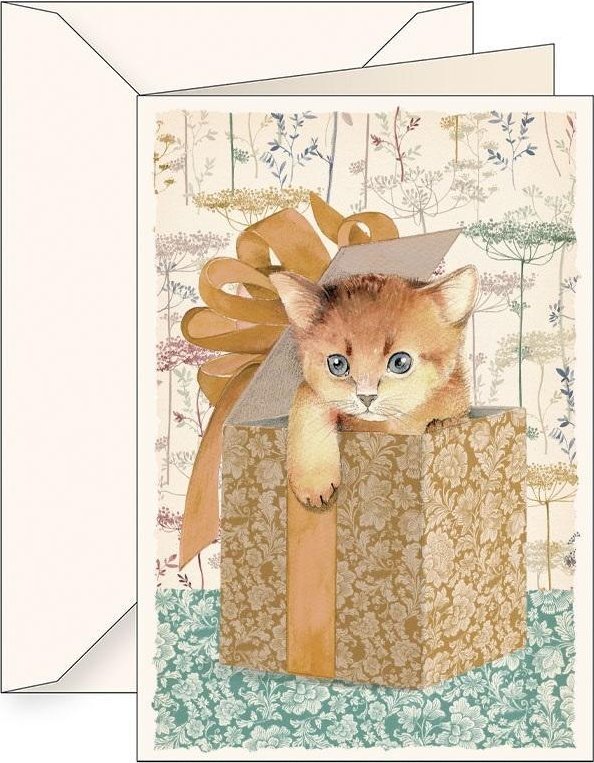Karnet B6 + koperta 6121 Kot w prezencie