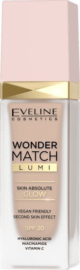 EVELINE KOLOROWKA Eveline Wonder Match Lumi Podkład rozświetlający nr 15 Neutral 30ml