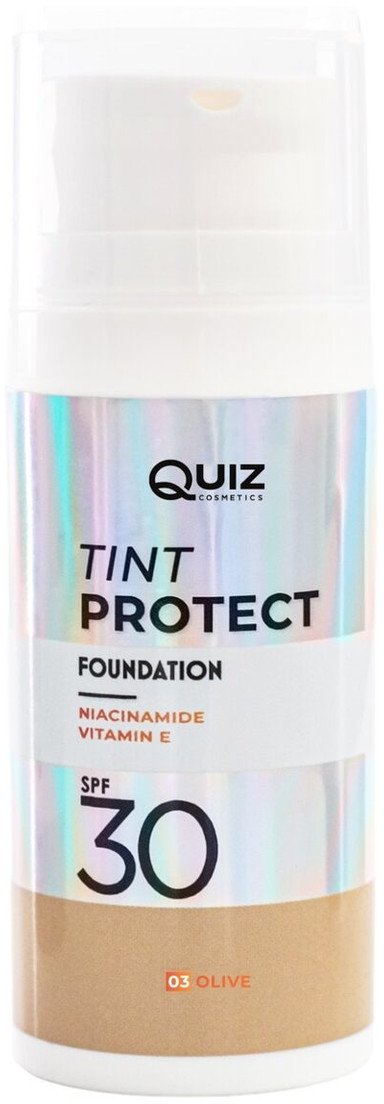Quiz Cosmetics Tint Protect Lekki podkład z filtrem SPF30 30ml Olive (03)