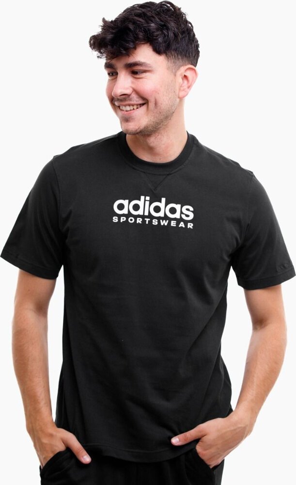 Adidas Koszulka męska adidas All SZN Graphic Tee czarna IC9815 L
