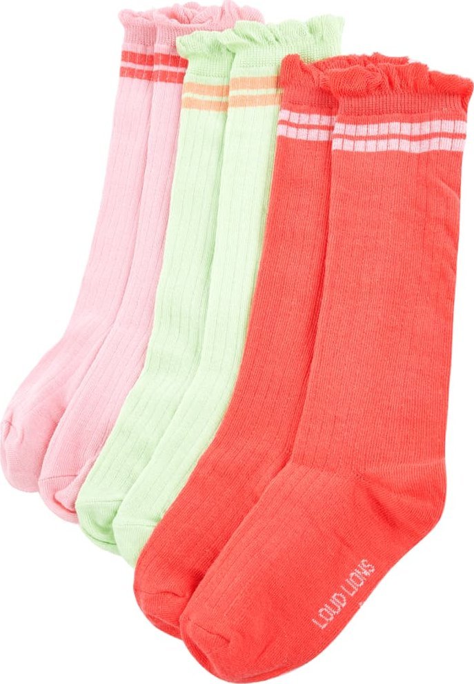 vidaXL Skarpetki dziecięce, 5 par, EU 23-26