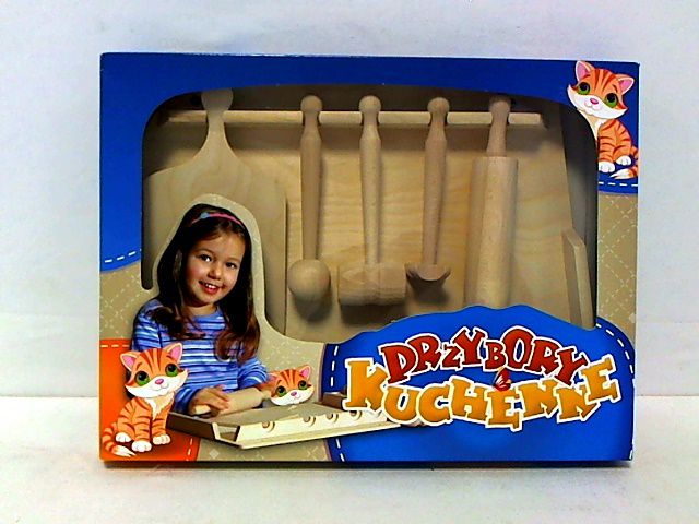 Magiera Przybory kuchenne duże drewniane w pudełku - MAGIERA ZKD