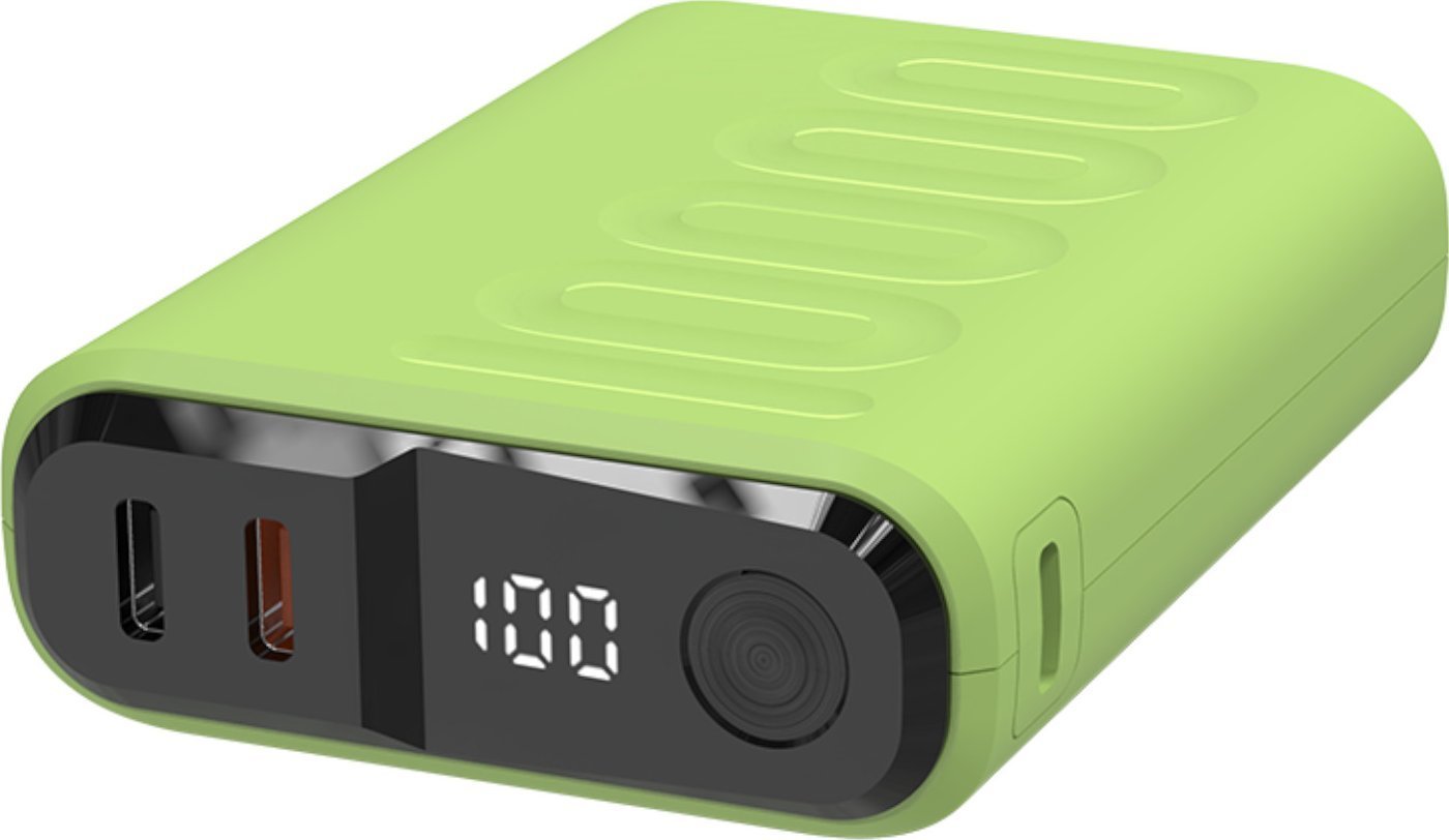 RealPower PB-10000C PD+ 10000 mAh Jasnozielony