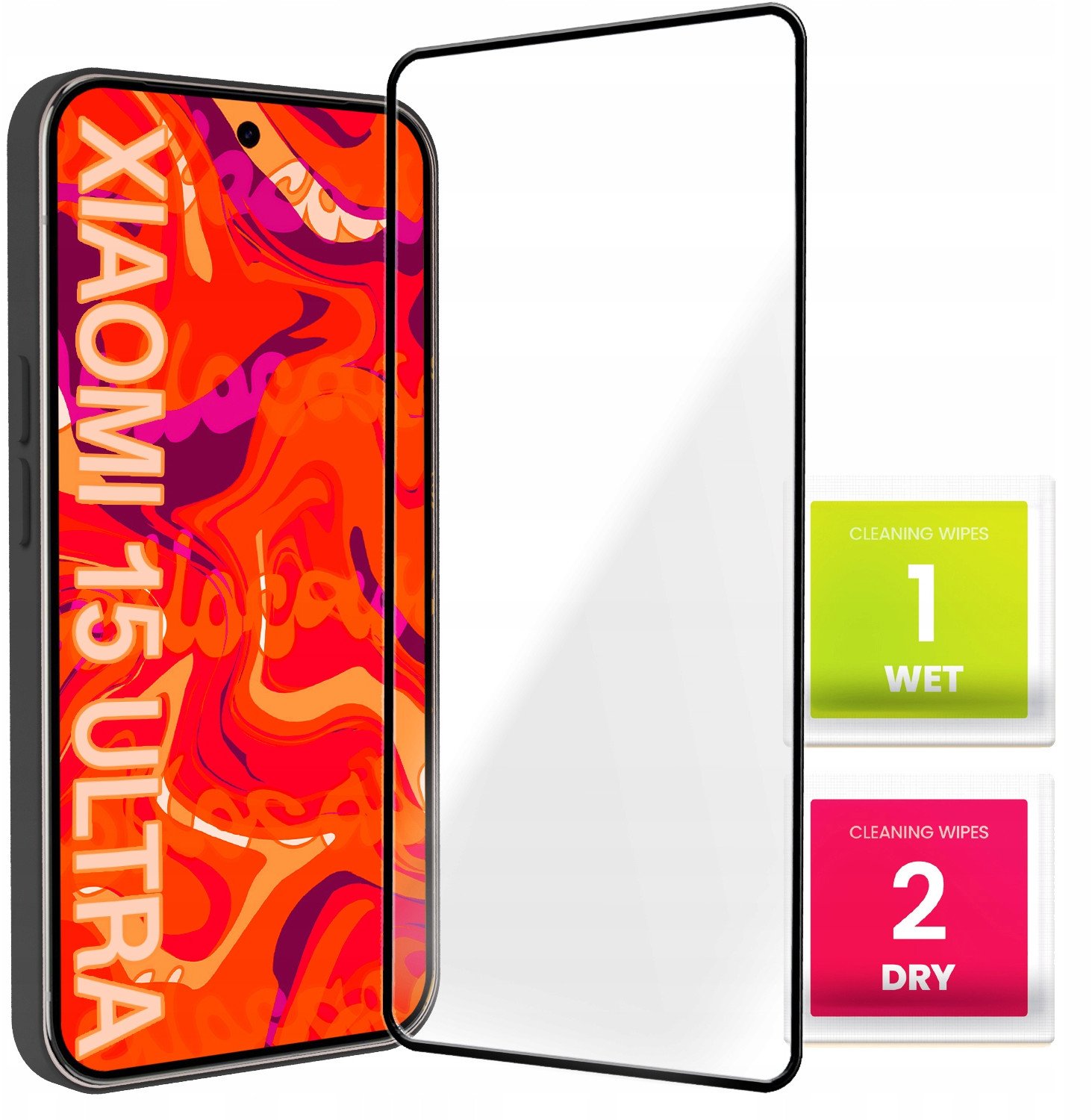 SZKŁO HARTOWANE DO XIAOMI 15 ULTRA / 15 PRO PEŁNE SZKIEŁKO OCHRONNE 5D 9H