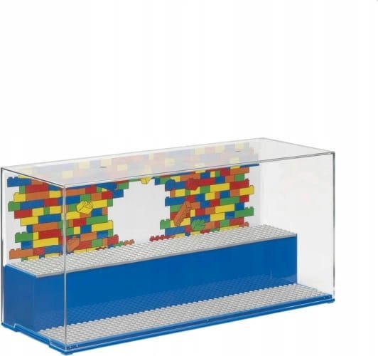 LEGO Lego Play & Display Case Classic Gablotka z platformą niebieska