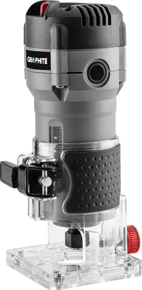 Frezarka Graphite Trymer do krawędzi 510W, uchwyt 6-8 mm