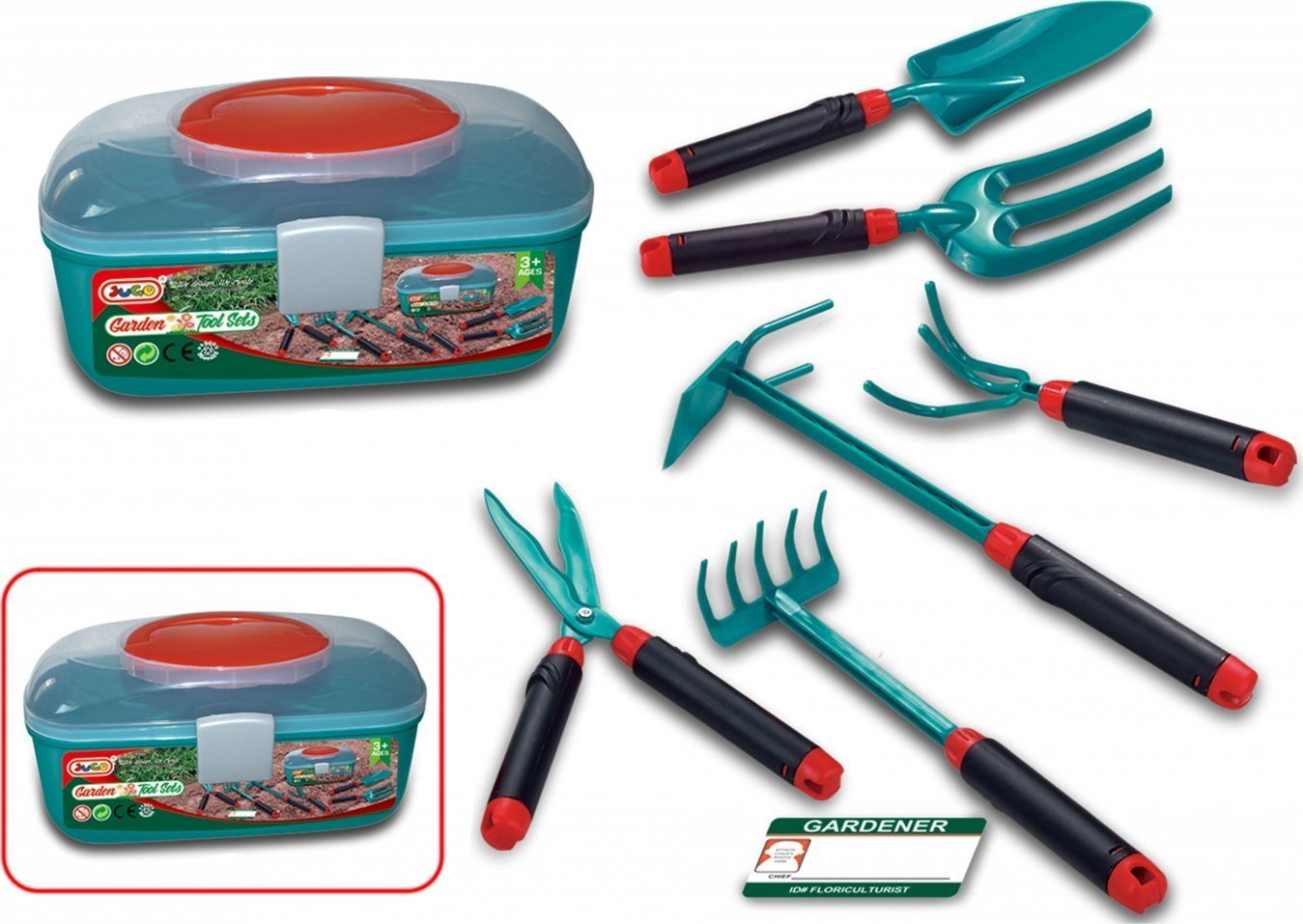 DIHUA TOYS DIHUA TOYS gardening tools set 15 pcs., PFA849373