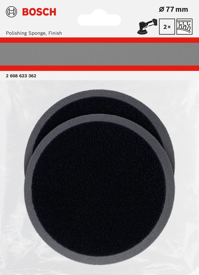 GĄBKA POLERSKA 77mm, Finish, 2x