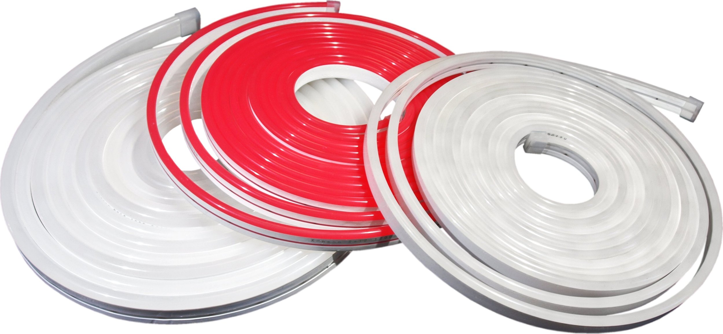 MW-NS-0816-IB-12V: SIGNAGE NEON indoor 12V/12W/m ICED BLUE