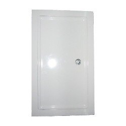 Drzwiczki kominowe białe 155x205mm średnie