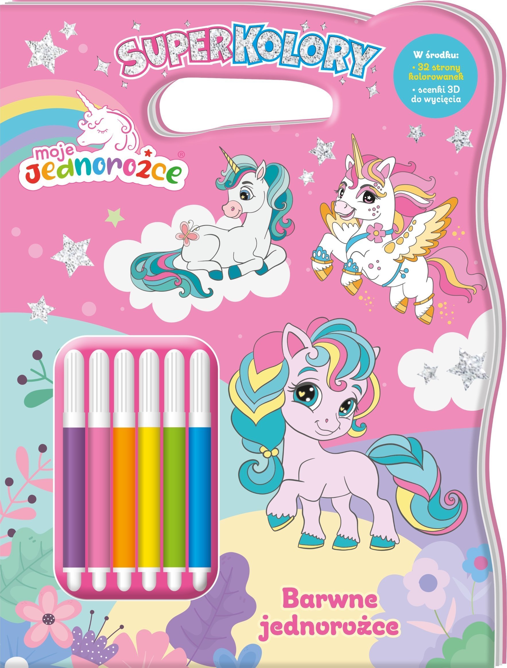 Moje Jednorożce. Superkolory 4. Barwne...