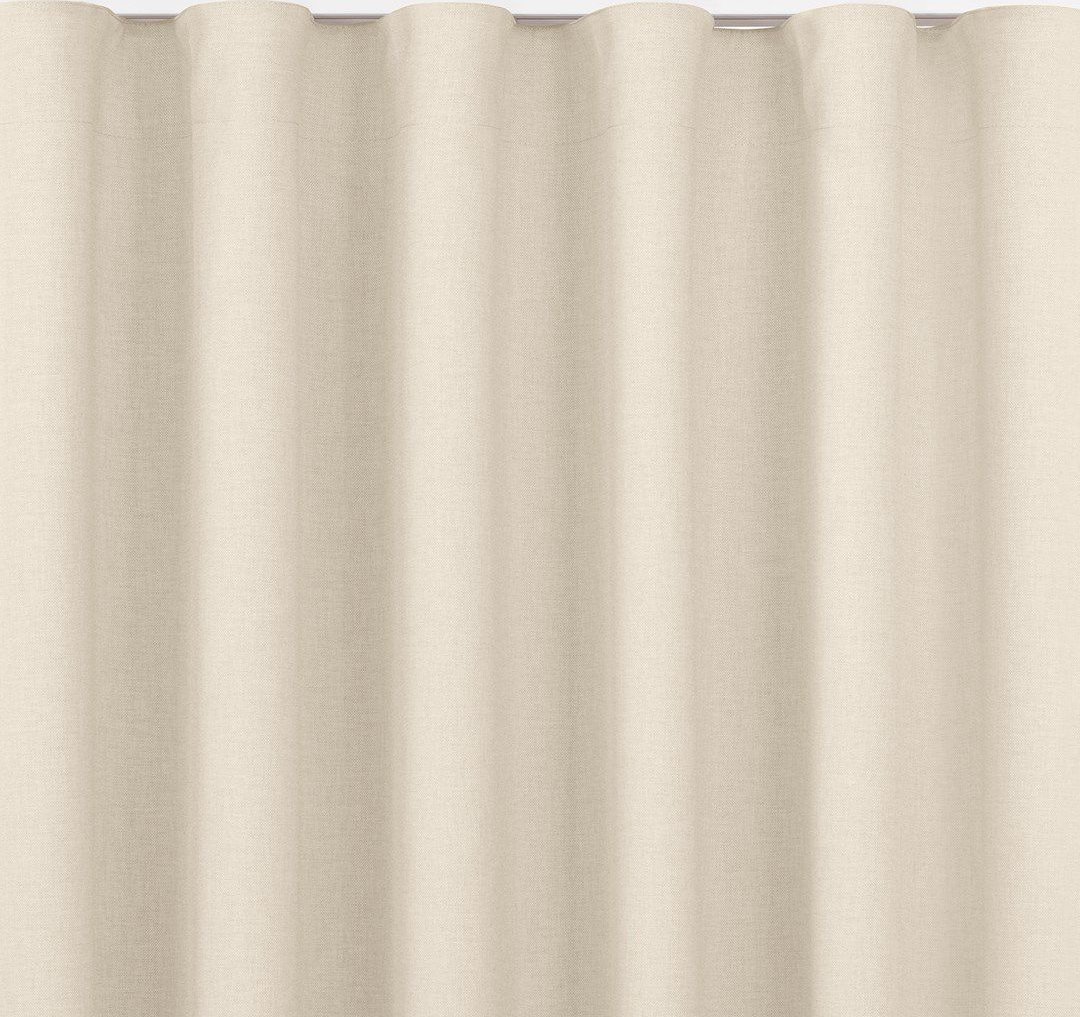 Homede Homede Zasłona CARMENA plecionka na taśmie wave 140x225 kremowa