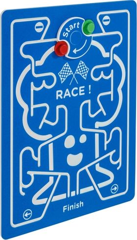 KBT Tablica edukacyjna na plac zabaw Wyścigi KBT