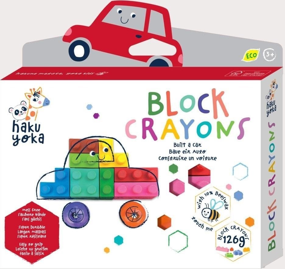 Kredki klocki - Samochód