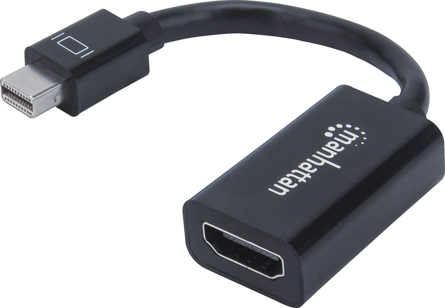 Adapter AV Manhattan DisplayPort Mini - HDMI czarny (151528)