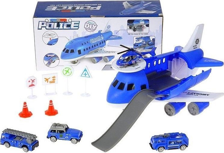 Baza lotnicza: samolot + pojazdy