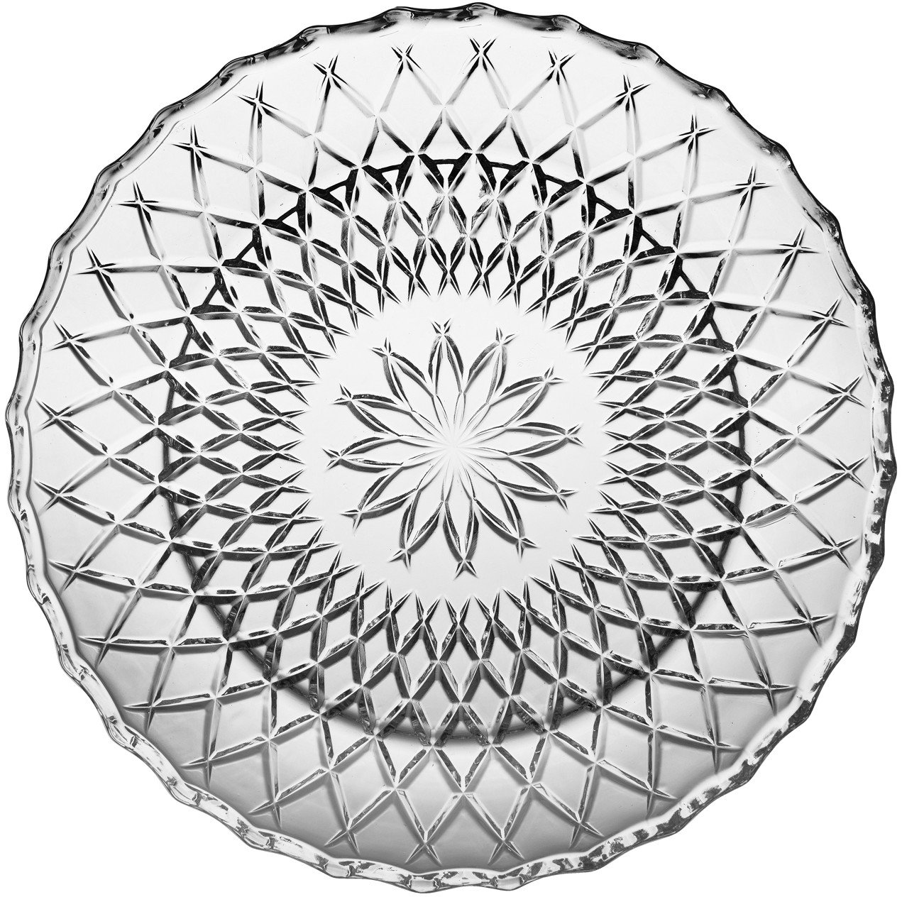 Talerz szklany patera 28 cm Michele