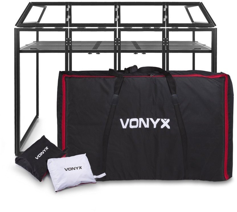 Stand dla DJ'a z ekranem Vonyx DJ Booth one size