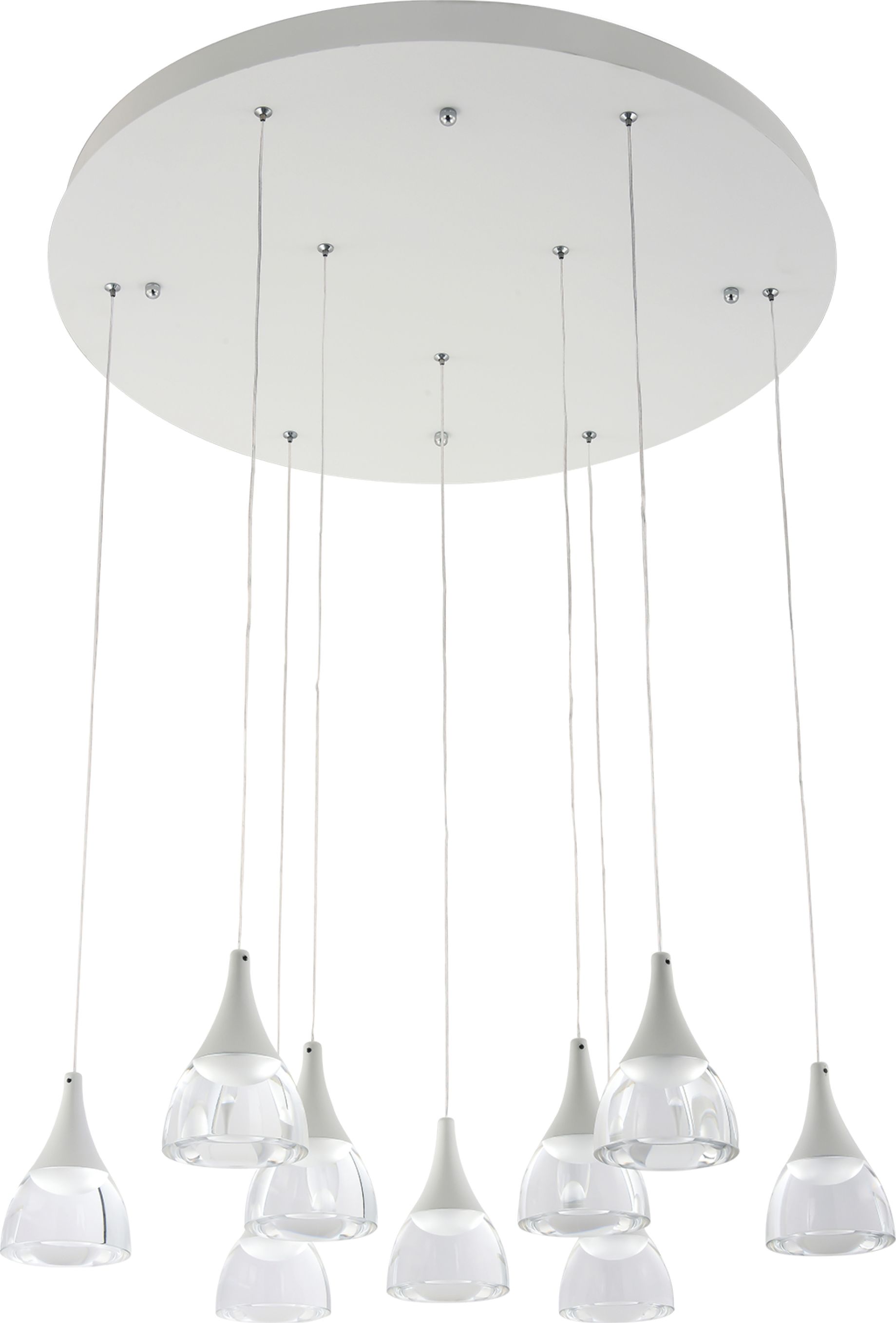 Lampa wisząca Azzardo DALMATIA nowoczesna biały (AZ3144)