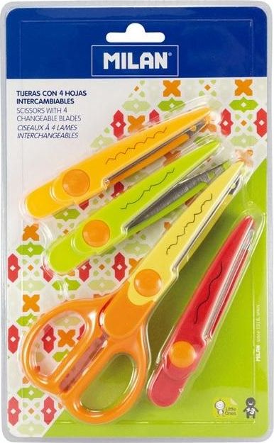 Milan Nożyczki do wycinania wzorów 4 ostrza MILAN