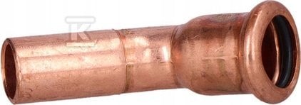 Kolano nyplowe 45° Copper - 15 (S)KAN-THERM