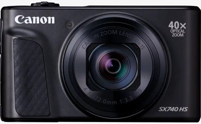 Canon PowerShot SX740 HS Lite Edition Travel 1/2.3" Kompaktowy aparat fotograficzny 20,3 MP CMOS 5184 x 3888 px Czarny
