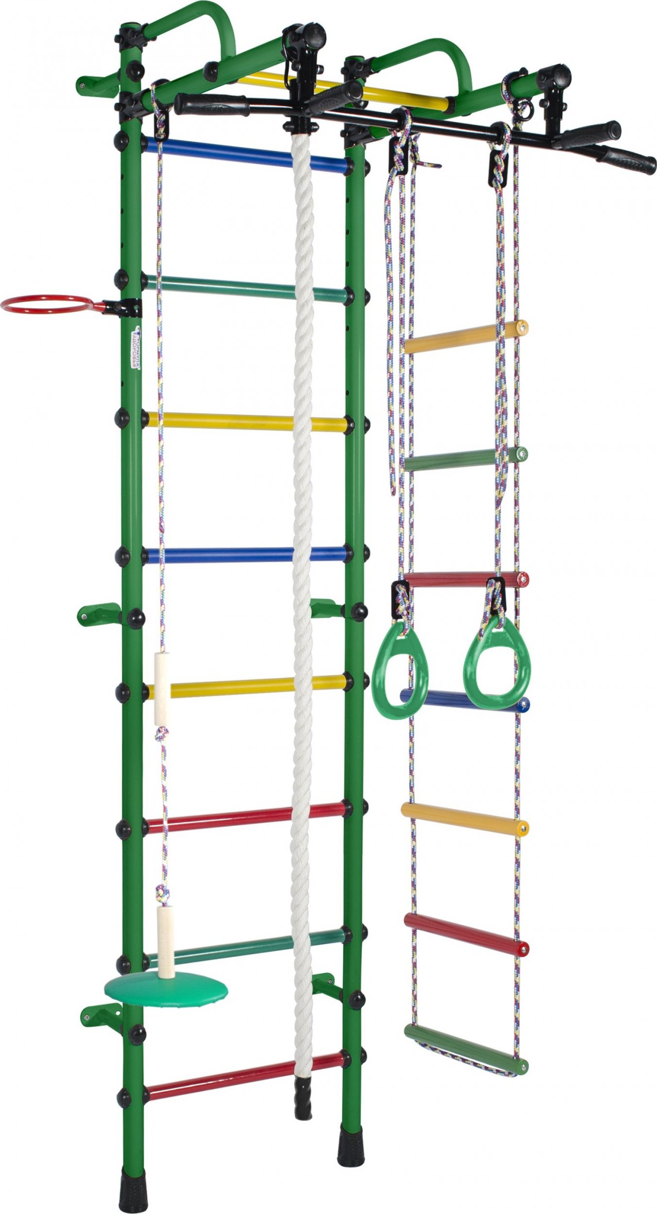 TOTALFIT Drabinka gimnastyczna LIRA ciemnozielona