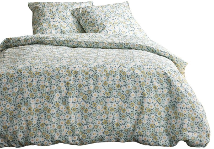 Pościel bawełniana, kołdra i 2 poduszki, 220 x 240 cm, TINITY