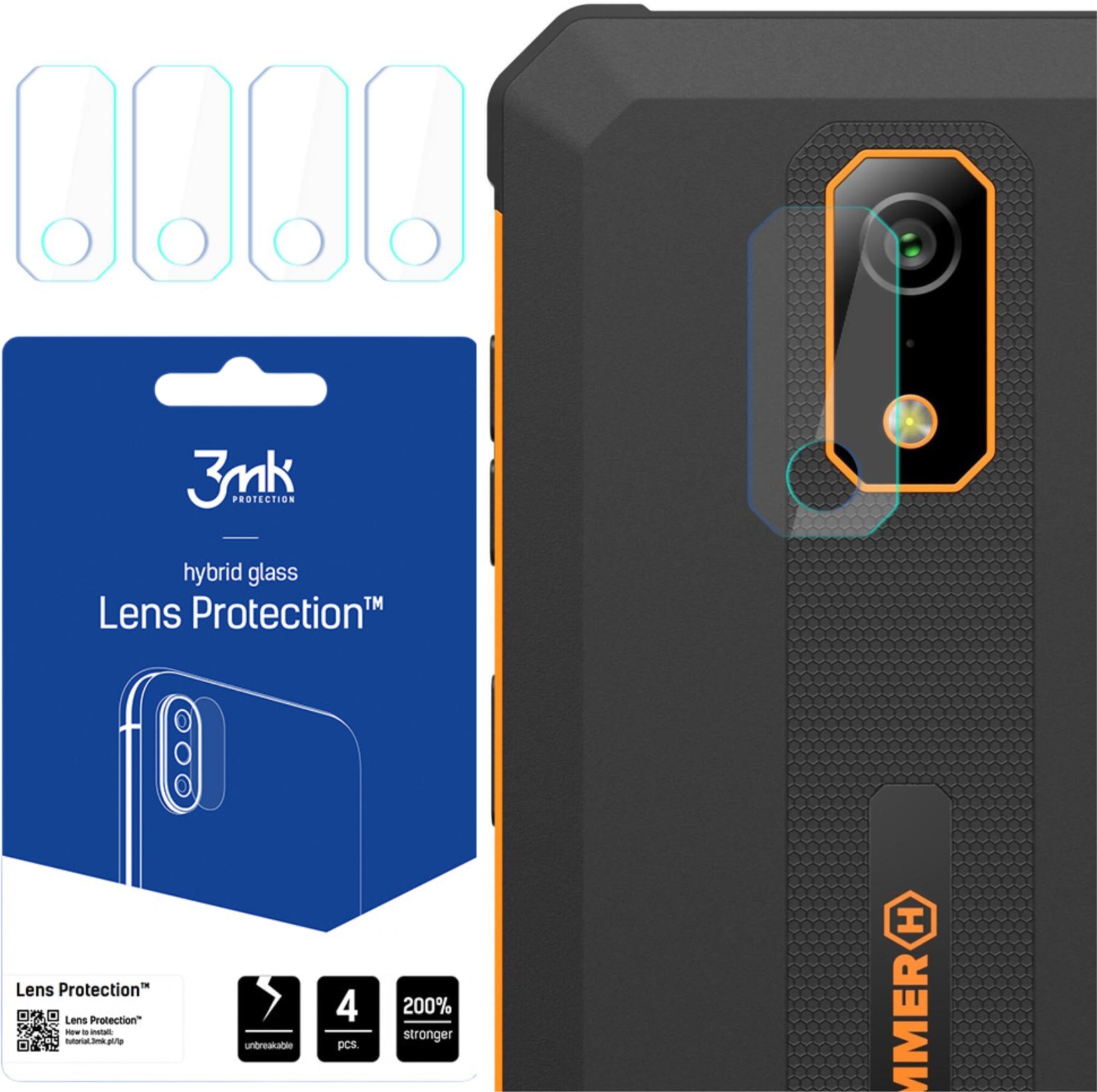 HAMMER IRON VA - 3MK LENS PROTECTION