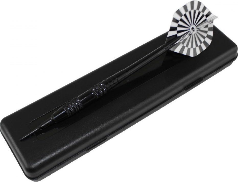 Master Lotki Rzutki do Gry w Darta MASTER Wizard Black Mosiężne 3 szt. 16g