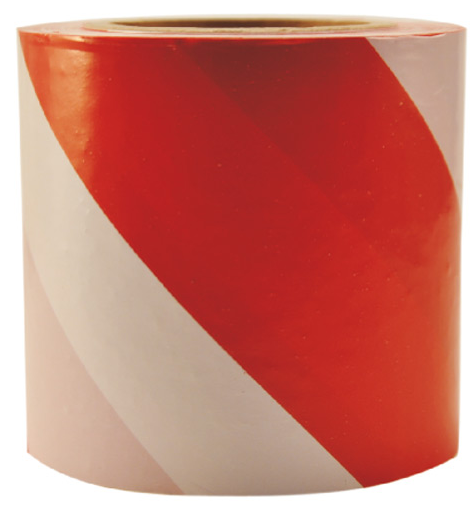 Painto Taśma ostrzegawcza 80mm x 100m biało-czerwona (10080)