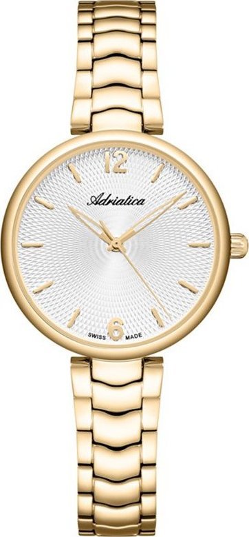 Zegarek Adriatica Zegarek damski Adriatica A3790.1153Q złoty