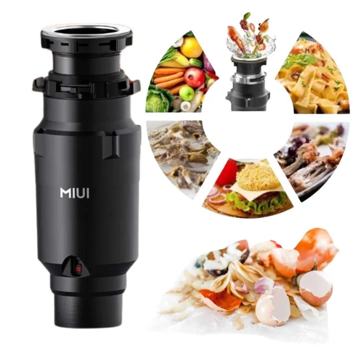 Rozdrabniacz Młynek do odpadów spożywczych MIUI młynek ROZDRABNIACZ DO ODPA