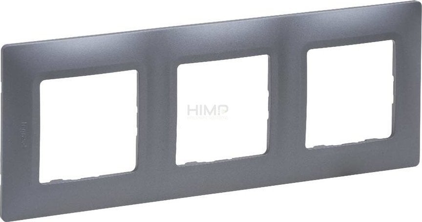 Legrand Niloe Selection Ramka potrójna stal 762053