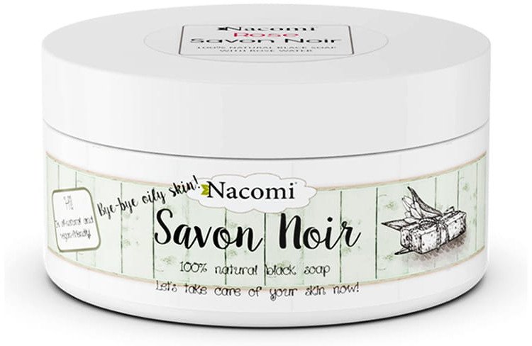 Nacomi Savon noir Naturalne mydło czarne 120g
